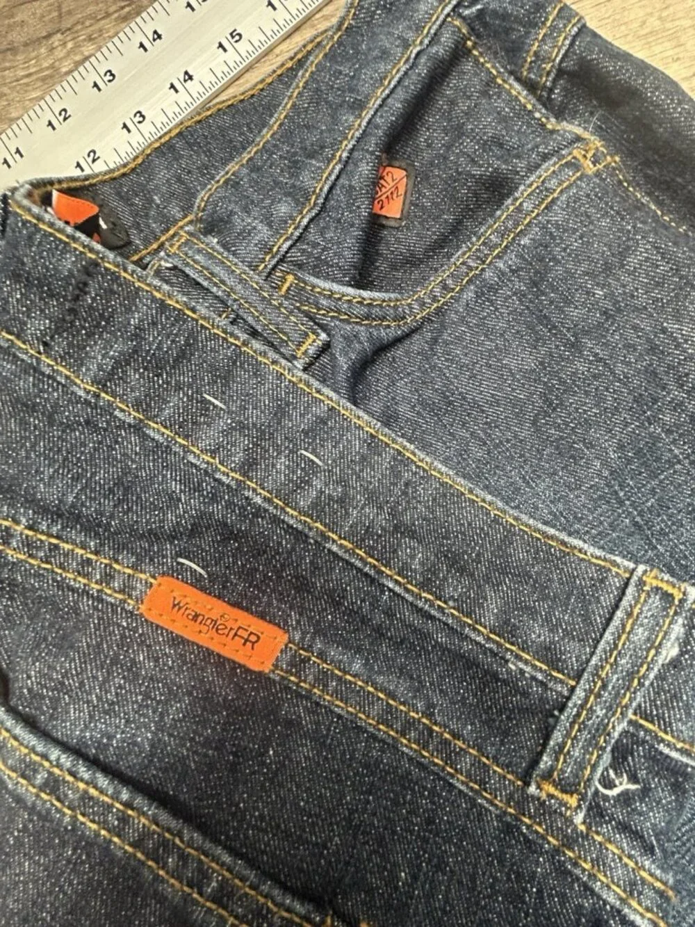 Wrangler FR Fire Resistant Womens Jeans CAT2 13x32 Work Embroidered 10FRW10CH